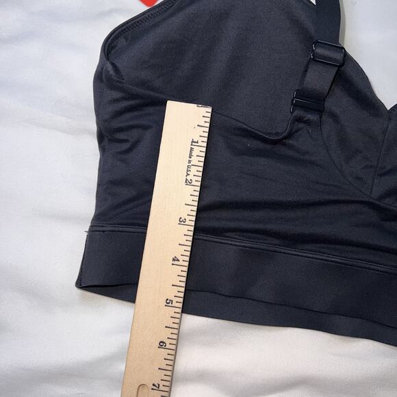 Tommy John Second Skin Triangle Bralette Womens Size XL DDD/D-E Black Bra NWT - Picture 11 of 14